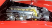 3.4-liter inline-six engine of the 1954 Jaguar XK120, finely tuned for performance