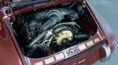 Rebuilt 2.7-liter flat-six engine of the 1972 Porsche 911 Targa.